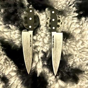 Knife Earrings